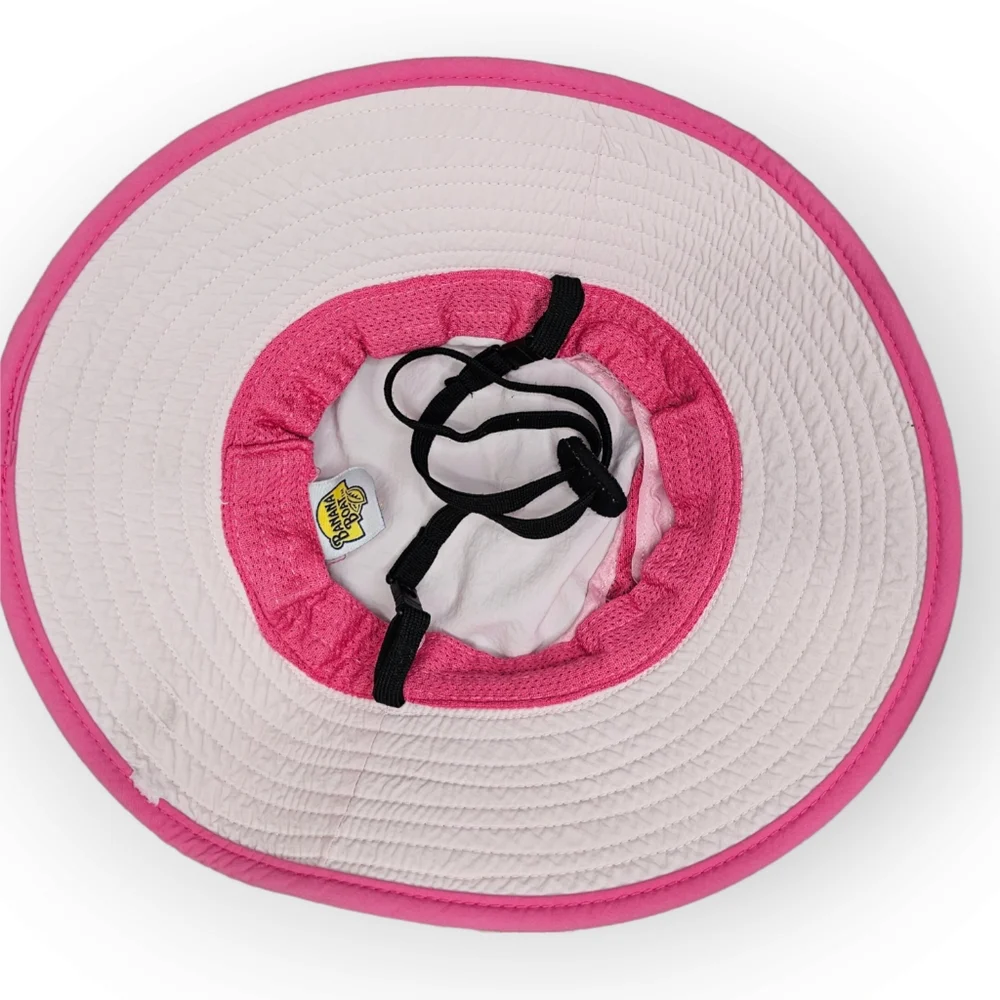 Banana Boat Girls Pink Bucket Sun Hat Size 4 to 6X